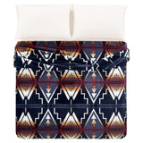 Pendleton Faux Fur Luxe Blanket 700 GSM Heavyweight Ultra-Soft Printed Polyester