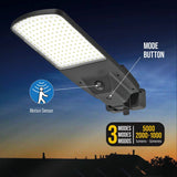 Sol-R-Brite Solar Motion Area Light w/ Motion Sensor - 5k lm Solar Street Light