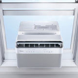 Midea 12,000 BTU Smart Inverter U-Shaped Window Air Conditioner with MShield Air Ionizer, WiFi, Matter & Voice Control