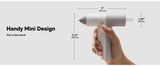 HOTO Cordless Auto-Dispensing Glue Gun with 60 Glue Sticks & Storage Bag