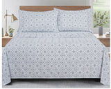 South Point Home Fashions Microfiber 6-Piece Sheet Set, Ultra Soft Brushed Polyester Bedding