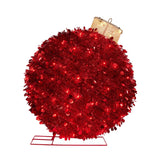 Member’s Mark 36" Pre-Lit Pop-Up Tinsel Ornament with 160 Twinkling LED Lights