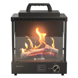 Alogfire Portable Gas Heater, 8200 BTU Realistic Wood Log Burning Gas Fire Place