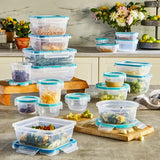 Snapware 38-Piece Plastic Food Storage Container Set – BPA-Free Kitchen