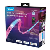 Govee Smart RGBIC Pro 49.2 ft LED Strip Lights – 64+ Scenes & Music Sync Modes