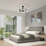 Artika Sunnyvale 28" LED Fandelier with Remote, Dimmable Light & 3 Fan Speeds