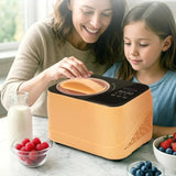 Whynter 0.8 Qt Automatic Ice Cream Maker, No Pre-Freezing Yogurt Dessert Churner