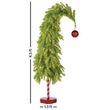 4.5-Foot Pre-Lit Whimsical Tree with 150 LED Lights