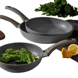 Ballarini Modena by Henckels Forged Aluminum 3-piece Fry Pan Set, 8", 10" & 12"
