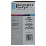 Global Value Lighting 18ft LED Color Changing Rope Light with Remote, 2-pack