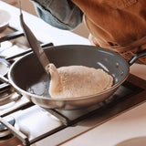 Made In CeramiClad 4-Piece Ceramic Non-Stick Frying Pan Set – 5-Ply Stainless Steel Pan