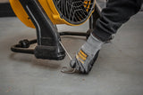 DeWalt DXF1616 16" 3-Speed Benchtop & Hanging Drum Fan, 4,000 CFM with 360° Tilt