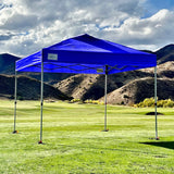 POPUP-SHADE 10' × 10' Instant Canopy with One-Person Setup and Wheeled Carry Bag