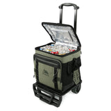 Arctic Zone 50 Can Wheeled Cooler Detachable AT Cart All Terrain Rolling Beach