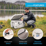 Lifetime 65-Quart High Performance Cooler with Up to 8-Day Ice Retention
