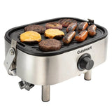 Cuisinart Venture Portable Stainless Steel Gas Grill with Storage Tote CGG-7501