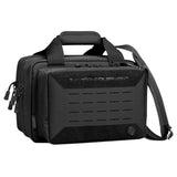 Savior Equipment Dual Pistol Range Bag with Padded Pockets Magazine Holder Strap