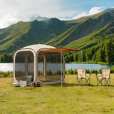 ACACIA Space 11'x11' Pop-Up Screen House Tent with Shade Shelter Camping Gazebo