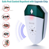 Pest Reject Pro Indoor Ultrasonic Pest Repeller, 3-Level Adjustable Frequency