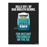 Listerine Cool Mint PocketPaks Breath Strips 432 Count 6-Pack Fresh Breath