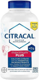 Citracal Maximum Plus Calcium Citrate + D3 Caplets – 280 Count Bone Health Supplement with Zinc, Copper & Manganese