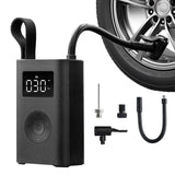 HOTO Portable Tire Inflator 150PSI Rechargeable Electric Air Pump, Car Bike Ball
