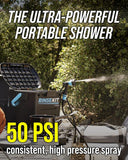 Rinsekit Pro 3.5 Gal Battery Pressurized Portable Shower
