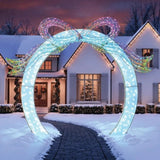 Member’s Mark 8' Pre-Lit Color-Changing Bow Arch with 564 LED Lights