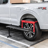 Powerbuilt Double Platform Folding Truck & SUV Tire Step, 350-lb Capacity