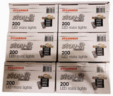 Sylvania Stay Lit Platinum 200 LED Mini Lights with Remote, Fast 24hr Shipping