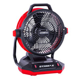 Ecomax AC/DC Bucket-Top 12-Inch Misting Fan
