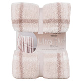 Berkshire Ultra Plush Throw Blanket, 60" x 70" Polyester, 350 GSM
