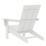 POLYWOOD Long Beach Modern Adirondack Chair – Patio Chair with Genuine POLYWOOD Lumber