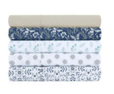South Point Home Fashions Microfiber 6-Piece Sheet Set, Ultra Soft Brushed Polyester Bedding