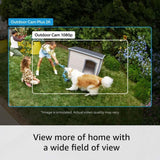 Ring Floodlight Cam Pro + Outdoor Cam Plus 2K Security Camera System