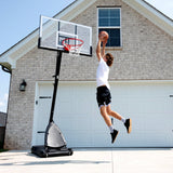 Spalding NBA Portable Basketball Hoop with 54" Polycarbonate Backboard