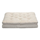 Kirkland Signature Pillow-Top Gusseted Dog Bed – 42" × 32" Supports Dogs up to 75 lb.