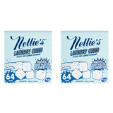 Nellie’s Laundry Detergent Cubes Unscented 128 Loads PVA Free HE Compatible