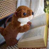 Hugz 12" Otter Weighted Plush Stuffed Animal, 3.8 lb., Heatable and Coolable Sensory Companion