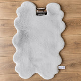 Mon Chateau Faux Fur Rug - 24" × 39" Mini Quad Faux Fur Ultra Soft Accent Rug