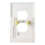 SnapPower Duplex GuideLight 2 LED Outlet Cover, 3-pack