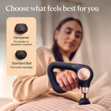 Therabody Theragun Sense 2nd Gen Massage Gun with LCD Guided Routines, 5 Speeds and 2 Attachments