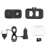 Type S Mini 4K Dash Cam & Body Camera, 2-in-1 Wearable Camera with Voice Control
