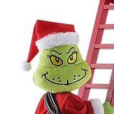 Mr. Christmas Super Climbing Grinch Animated Ladder Climber with Lights & Songs