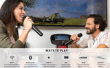 Singing Machine Ultimate Karaoke Party System with Vocal Removal & Charging Mics