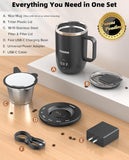 Nuwave Hot Brew Self-Heating Travel Mug with LED Display and Brewing System