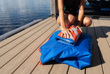 HO Sports Flight Deck 3-Person Towable Tube with TowPro Rope System & 12V Pump