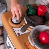 Step2 Garden Fresh Kitchen w/ Lights & Sounds, Kids Pretend Play Realistic, Gift