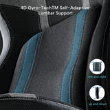 Eureka Hyper Python II Gaming Chair with 4D Gyro-Tech Lumbar Support