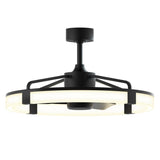 Artika Sunnyvale 28" LED Fandelier with Remote, Dimmable Light & 3 Fan Speeds